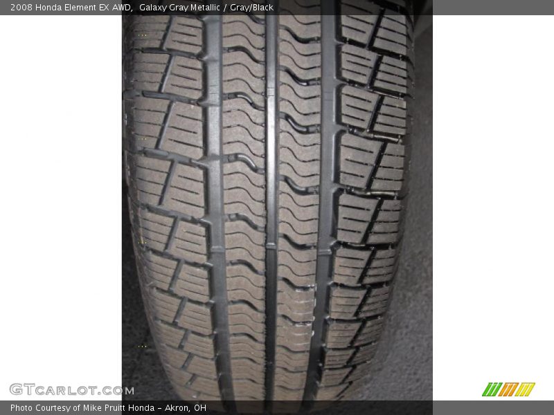 Galaxy Gray Metallic / Gray/Black 2008 Honda Element EX AWD