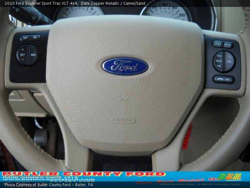Dark Copper Metallic / Camel/Sand 2010 Ford Explorer Sport Trac XLT 4x4