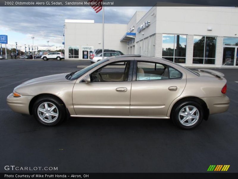 Sandstone Metallic / Neutral 2002 Oldsmobile Alero GL Sedan