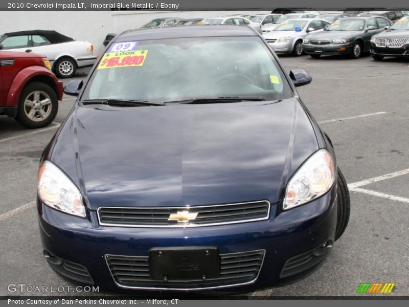 Imperial Blue Metallic / Ebony 2010 Chevrolet Impala LT