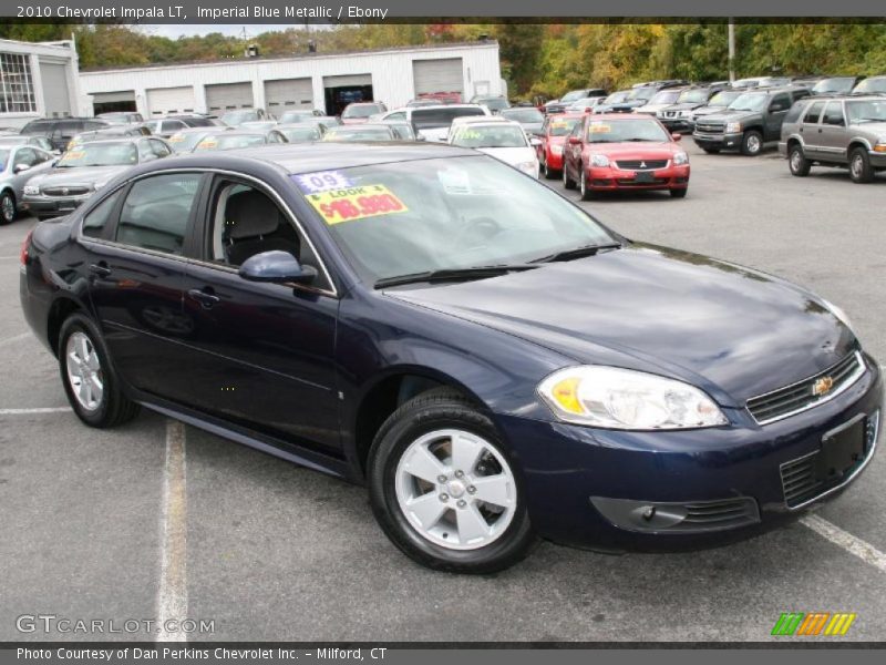Imperial Blue Metallic / Ebony 2010 Chevrolet Impala LT
