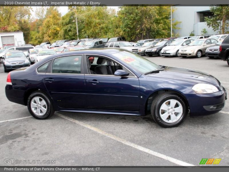 Imperial Blue Metallic / Ebony 2010 Chevrolet Impala LT