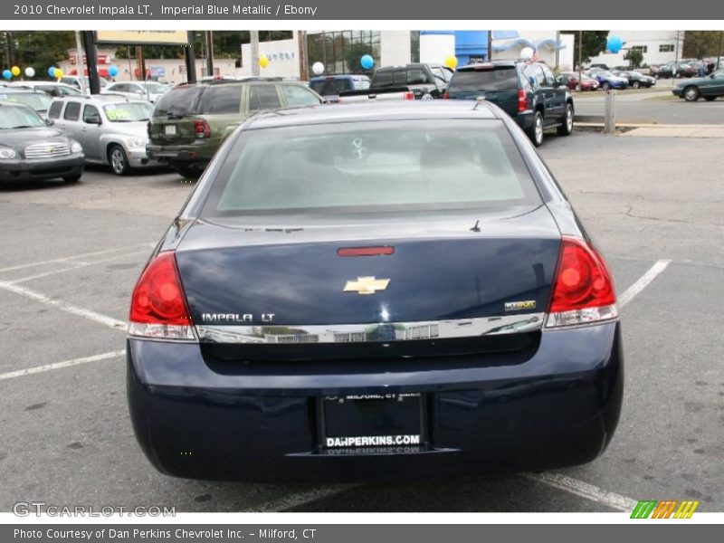 Imperial Blue Metallic / Ebony 2010 Chevrolet Impala LT