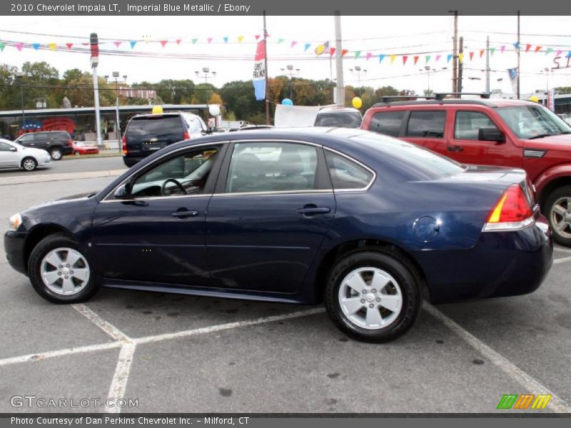 Imperial Blue Metallic / Ebony 2010 Chevrolet Impala LT