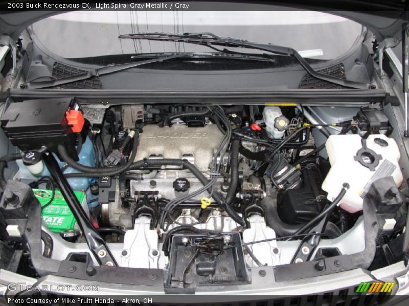  2003 Rendezvous CX Engine - 3.4 Liter OHV 12-Valve V6