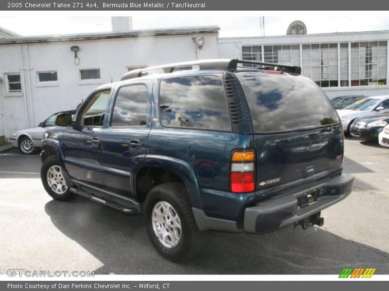 Bermuda Blue Metallic / Tan/Neutral 2005 Chevrolet Tahoe Z71 4x4