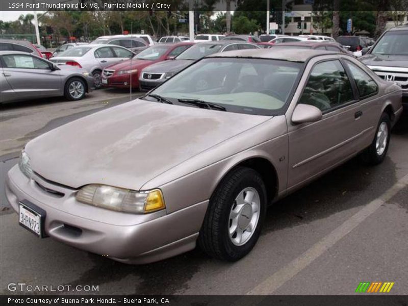 Pumice Metallic / Grey 1994 Ford Thunderbird LX V8