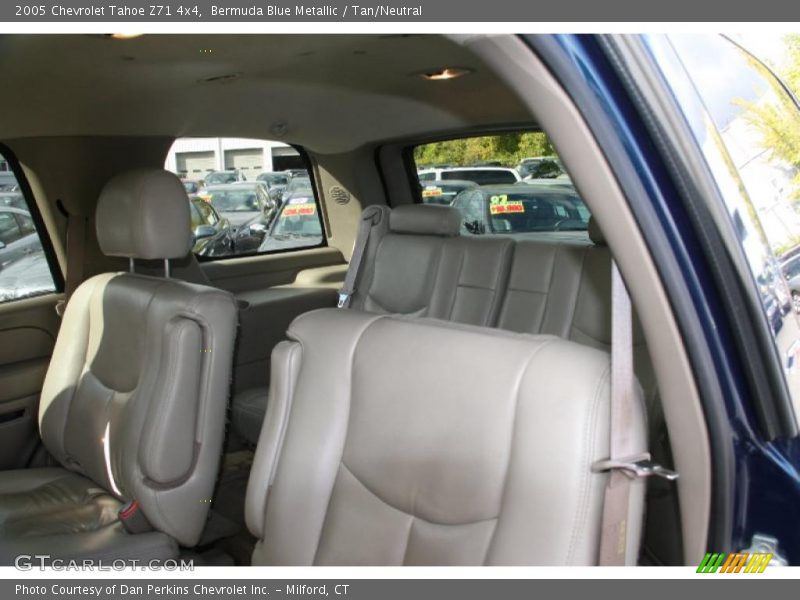Bermuda Blue Metallic / Tan/Neutral 2005 Chevrolet Tahoe Z71 4x4