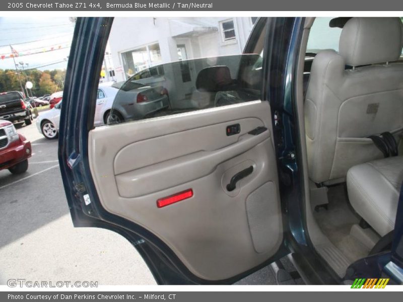 Bermuda Blue Metallic / Tan/Neutral 2005 Chevrolet Tahoe Z71 4x4