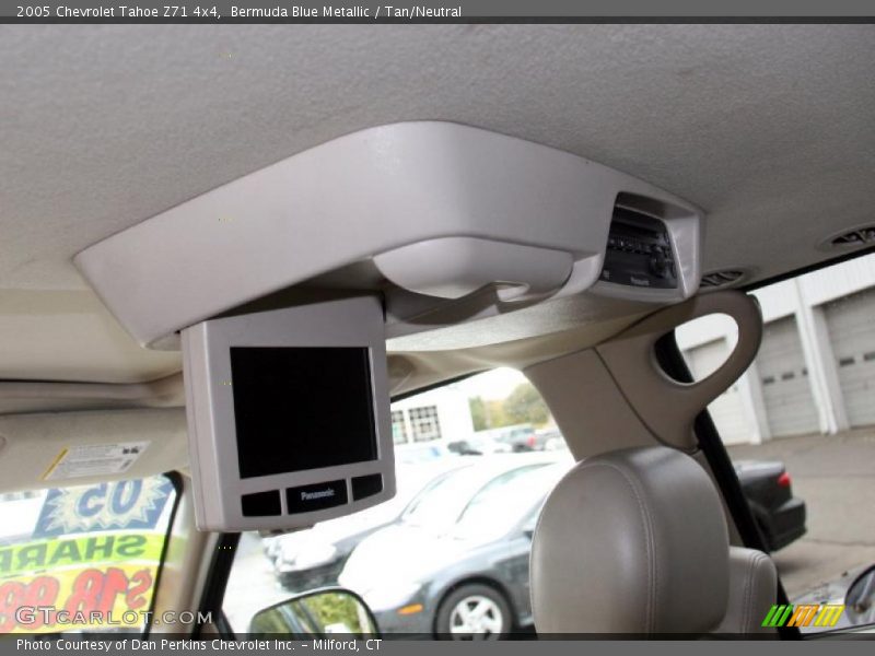 Bermuda Blue Metallic / Tan/Neutral 2005 Chevrolet Tahoe Z71 4x4
