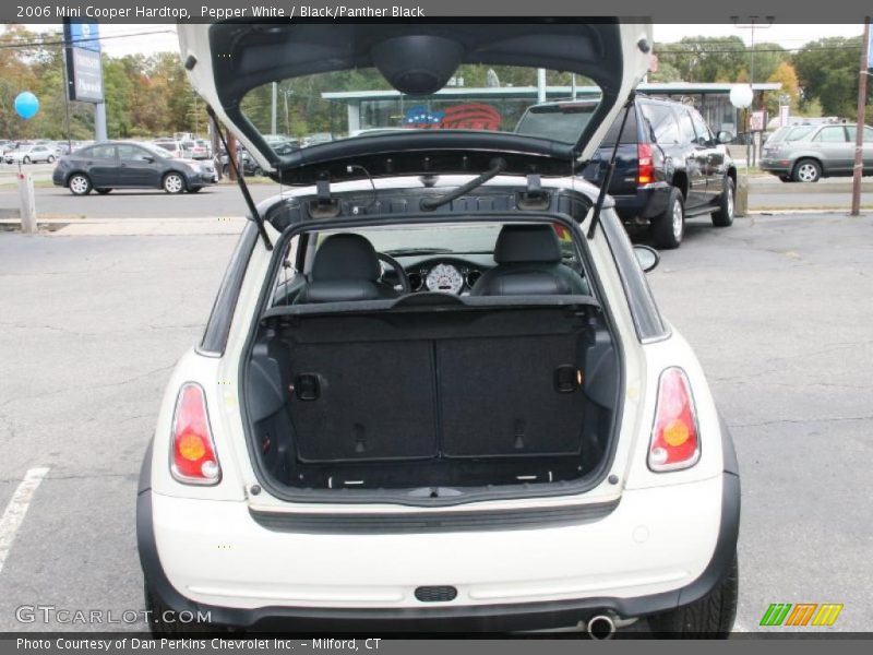 Pepper White / Black/Panther Black 2006 Mini Cooper Hardtop
