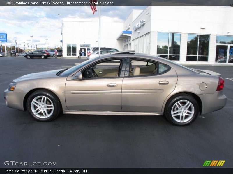 Bronzestone Metallic / Sand 2006 Pontiac Grand Prix GT Sedan