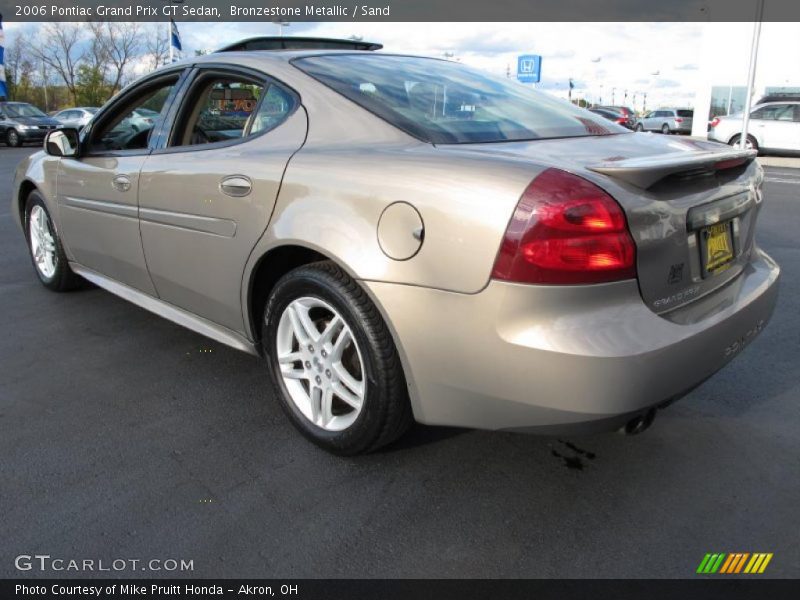 Bronzestone Metallic / Sand 2006 Pontiac Grand Prix GT Sedan
