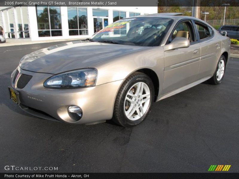 Bronzestone Metallic / Sand 2006 Pontiac Grand Prix GT Sedan
