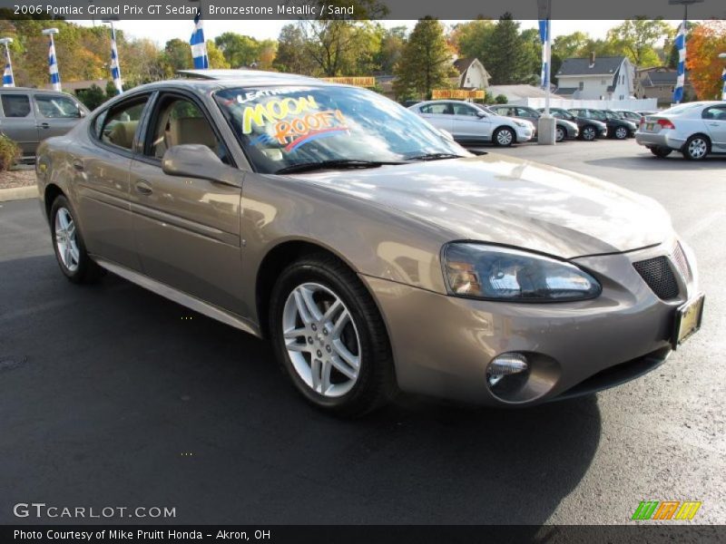 Bronzestone Metallic / Sand 2006 Pontiac Grand Prix GT Sedan