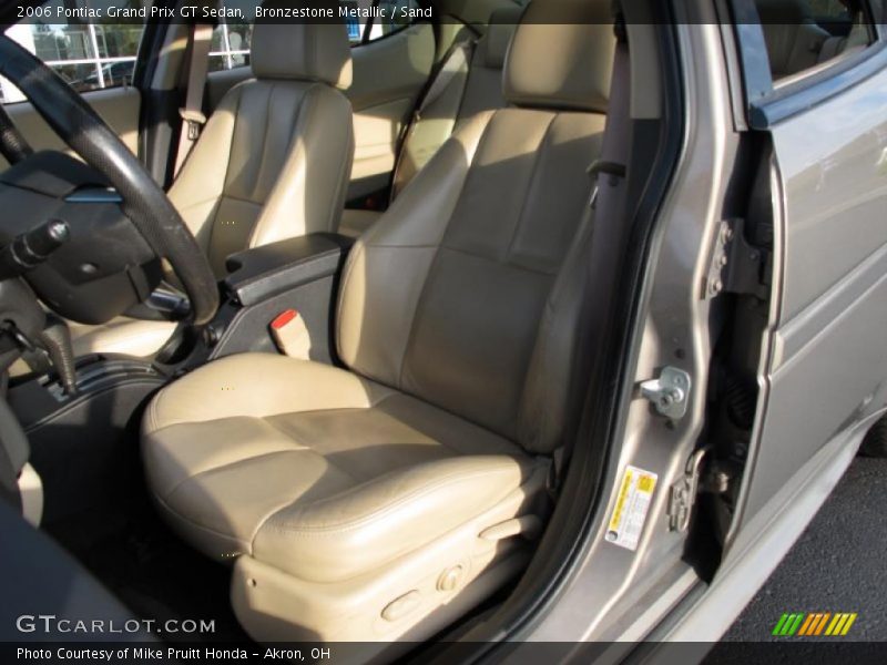 Bronzestone Metallic / Sand 2006 Pontiac Grand Prix GT Sedan