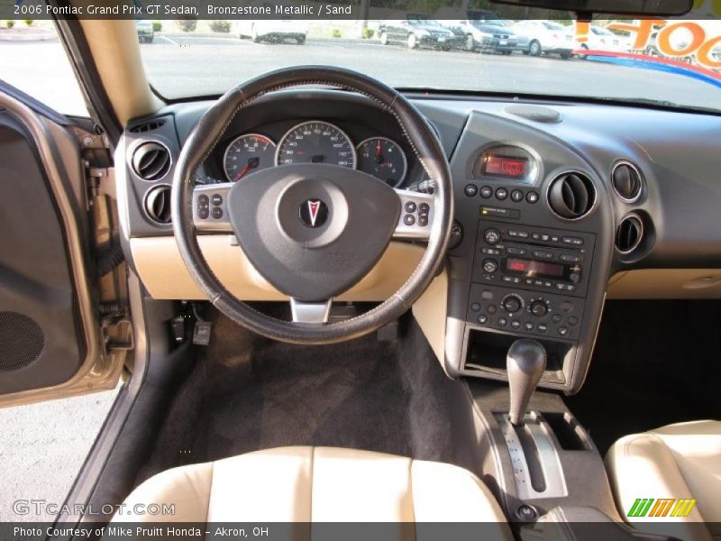 Bronzestone Metallic / Sand 2006 Pontiac Grand Prix GT Sedan