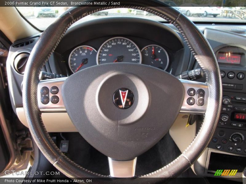Bronzestone Metallic / Sand 2006 Pontiac Grand Prix GT Sedan