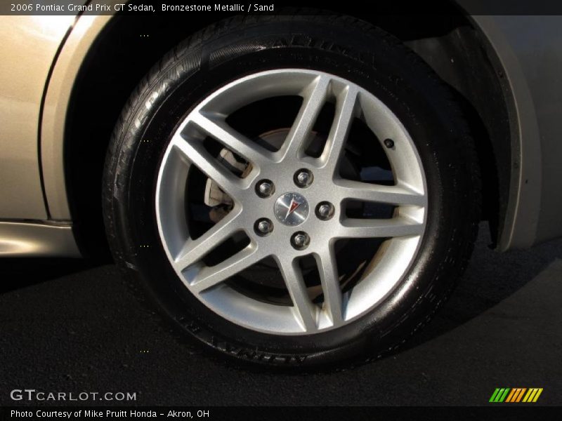 Bronzestone Metallic / Sand 2006 Pontiac Grand Prix GT Sedan