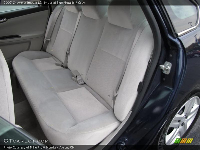 Imperial Blue Metallic / Gray 2007 Chevrolet Impala LS