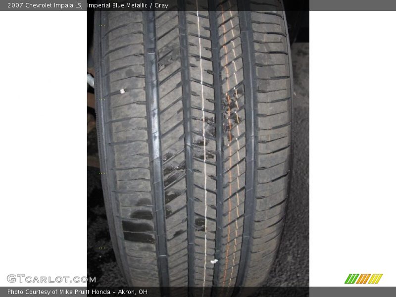 Imperial Blue Metallic / Gray 2007 Chevrolet Impala LS