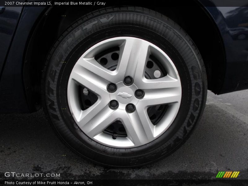 Imperial Blue Metallic / Gray 2007 Chevrolet Impala LS
