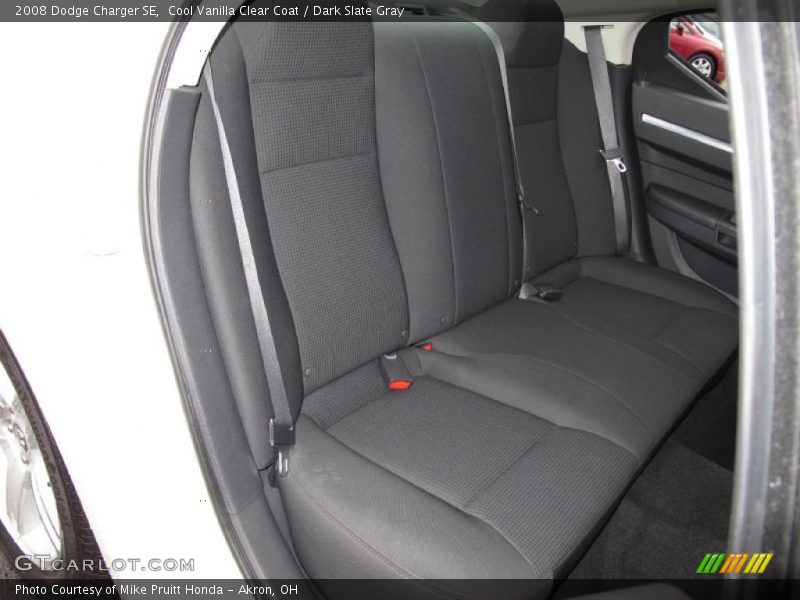 Cool Vanilla Clear Coat / Dark Slate Gray 2008 Dodge Charger SE
