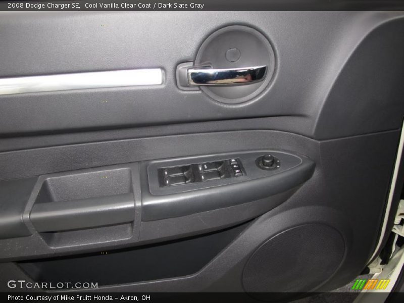 Cool Vanilla Clear Coat / Dark Slate Gray 2008 Dodge Charger SE