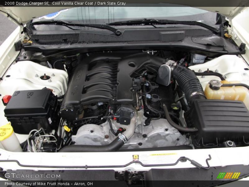 Cool Vanilla Clear Coat / Dark Slate Gray 2008 Dodge Charger SE
