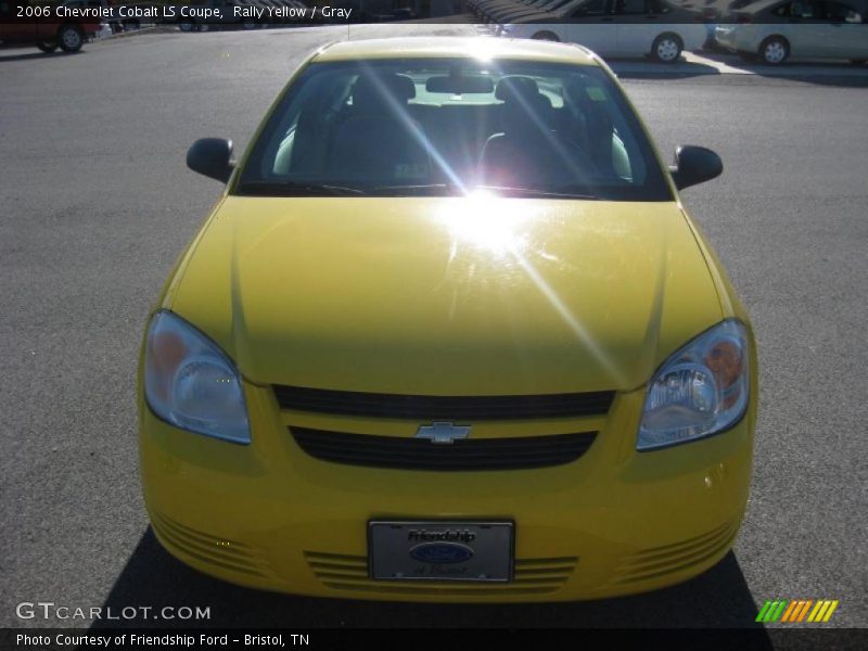 Rally Yellow / Gray 2006 Chevrolet Cobalt LS Coupe