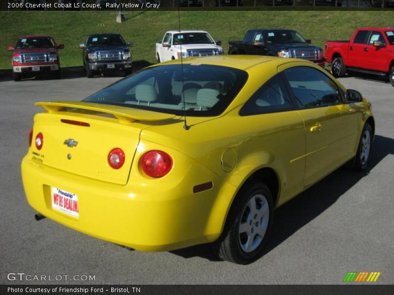 Rally Yellow / Gray 2006 Chevrolet Cobalt LS Coupe
