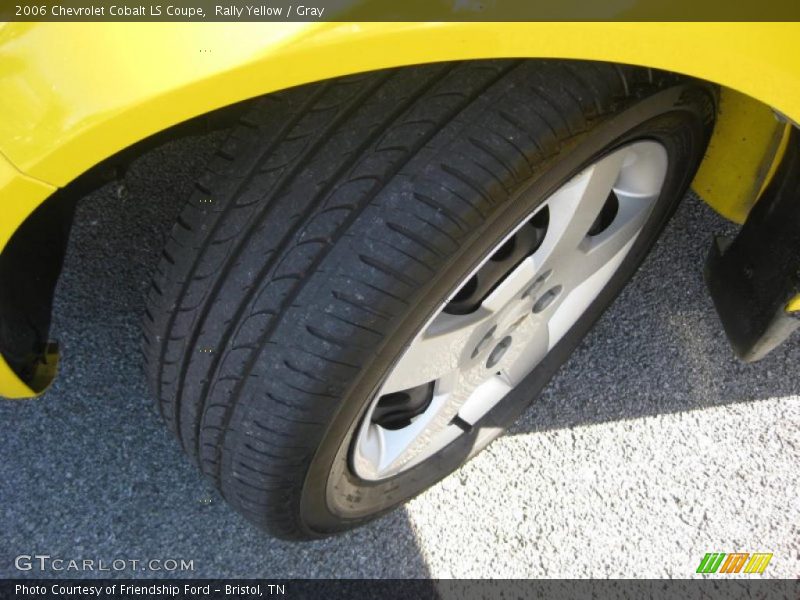 Rally Yellow / Gray 2006 Chevrolet Cobalt LS Coupe