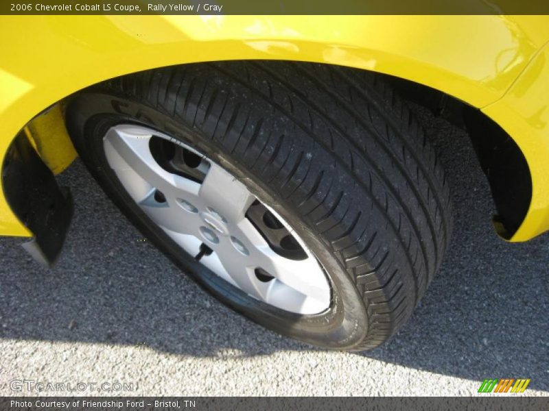 Rally Yellow / Gray 2006 Chevrolet Cobalt LS Coupe