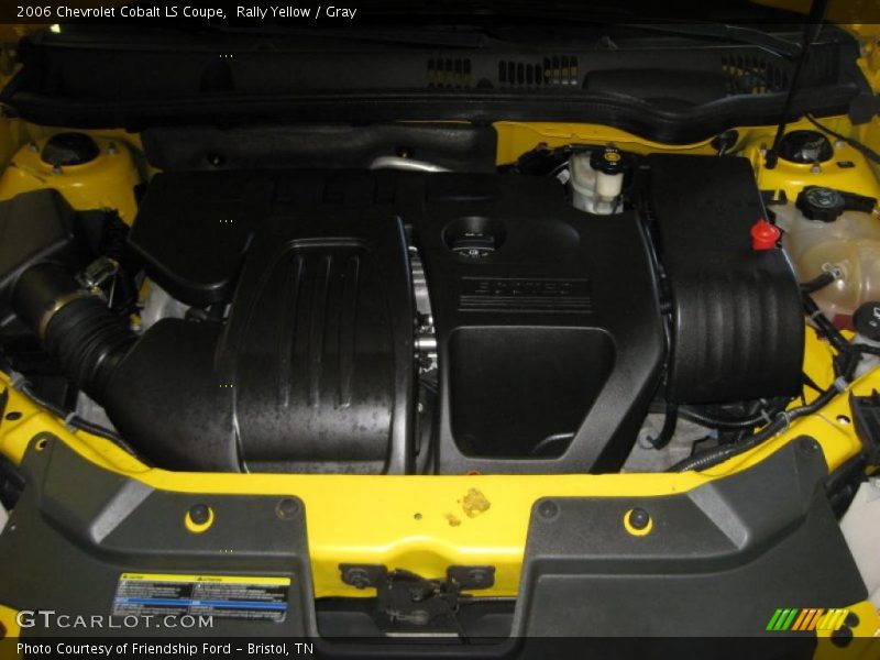 Rally Yellow / Gray 2006 Chevrolet Cobalt LS Coupe