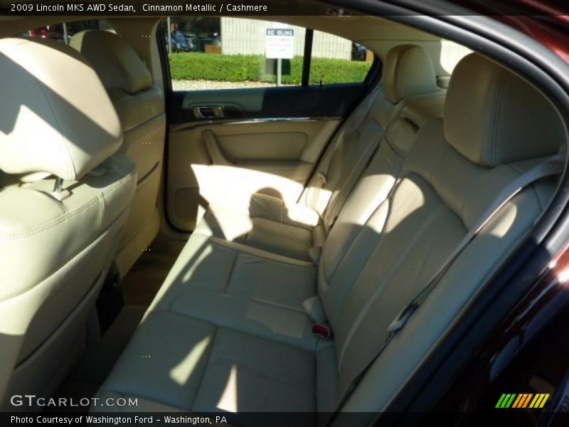 Cinnamon Metallic / Cashmere 2009 Lincoln MKS AWD Sedan