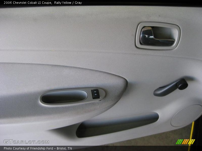 Rally Yellow / Gray 2006 Chevrolet Cobalt LS Coupe