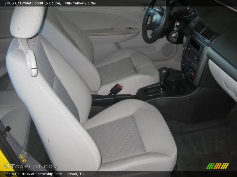 Rally Yellow / Gray 2006 Chevrolet Cobalt LS Coupe