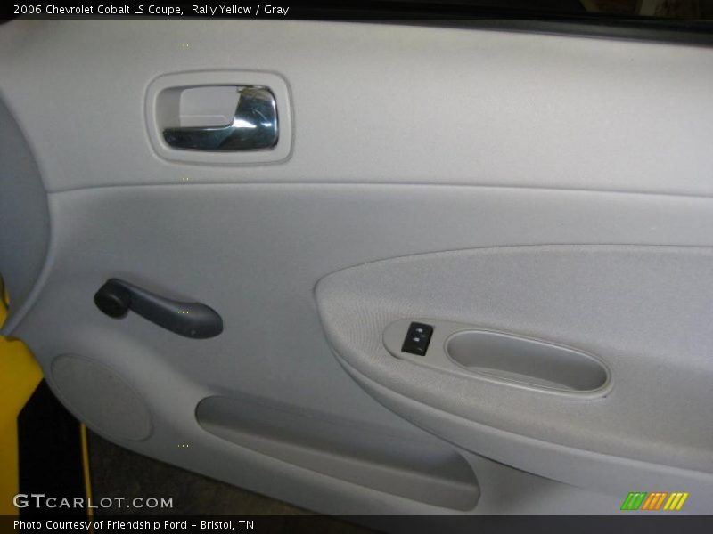Rally Yellow / Gray 2006 Chevrolet Cobalt LS Coupe
