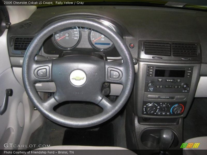 Rally Yellow / Gray 2006 Chevrolet Cobalt LS Coupe
