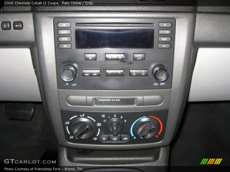 Rally Yellow / Gray 2006 Chevrolet Cobalt LS Coupe