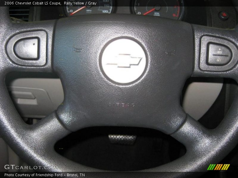 Rally Yellow / Gray 2006 Chevrolet Cobalt LS Coupe