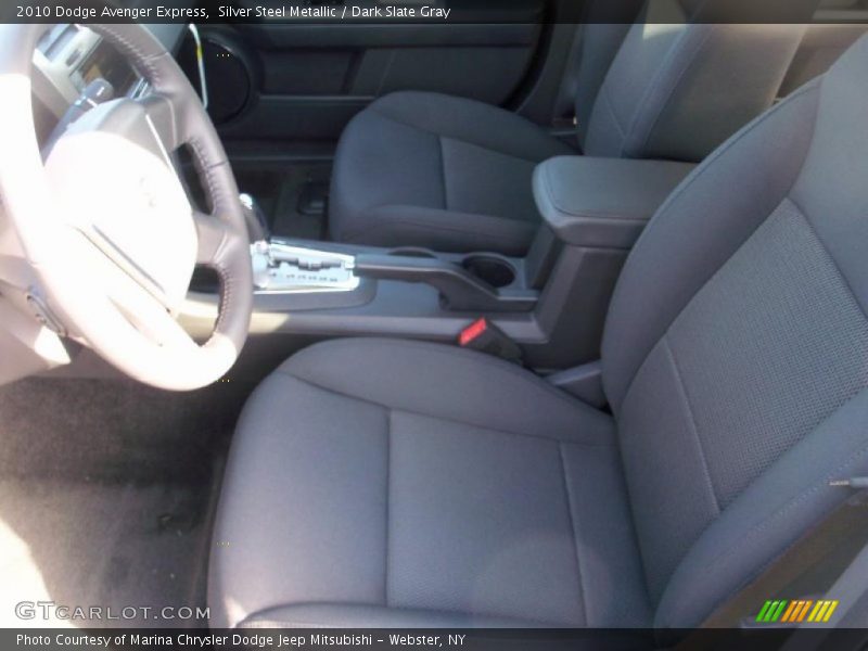 Silver Steel Metallic / Dark Slate Gray 2010 Dodge Avenger Express