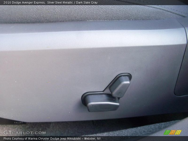 Silver Steel Metallic / Dark Slate Gray 2010 Dodge Avenger Express