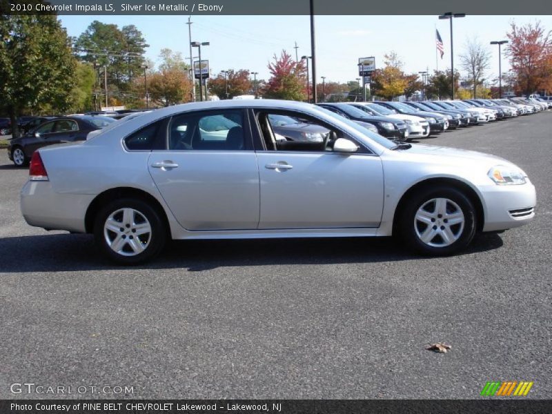 Silver Ice Metallic / Ebony 2010 Chevrolet Impala LS
