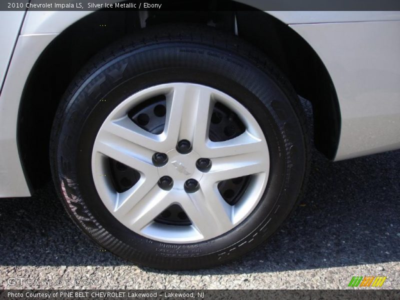 Silver Ice Metallic / Ebony 2010 Chevrolet Impala LS