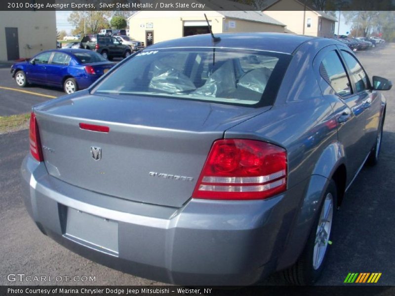 Silver Steel Metallic / Dark Slate Gray 2010 Dodge Avenger Express