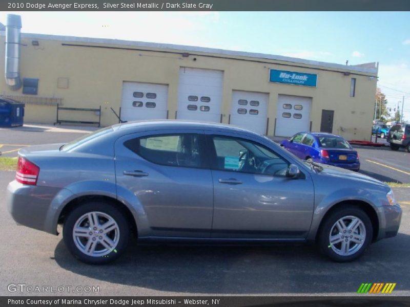 Silver Steel Metallic / Dark Slate Gray 2010 Dodge Avenger Express