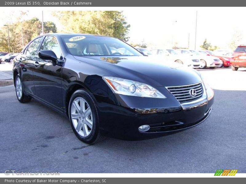 Obsidian Black / Cashmere 2009 Lexus ES 350