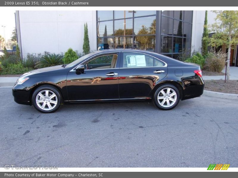 Obsidian Black / Cashmere 2009 Lexus ES 350