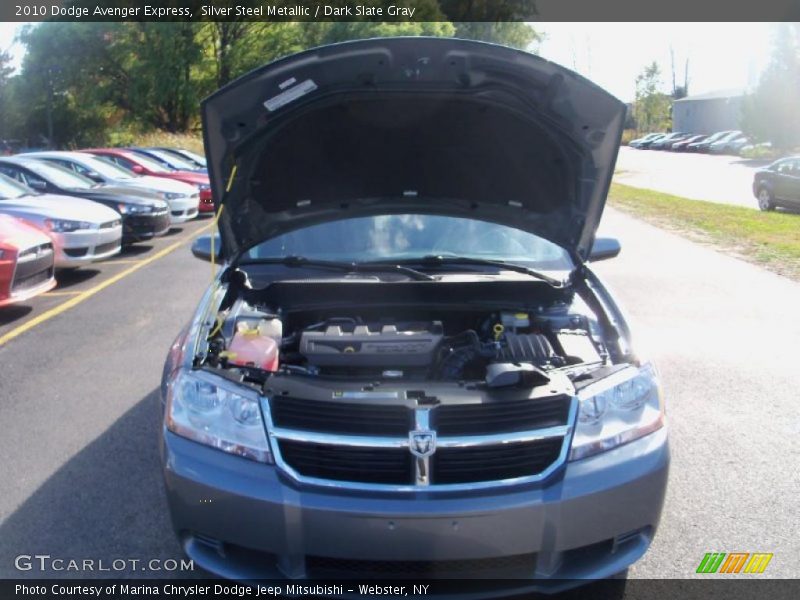 Silver Steel Metallic / Dark Slate Gray 2010 Dodge Avenger Express